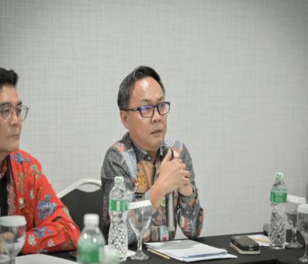 Pembahasan Jembatan Pulau Bengkalis-Pulau Sumatera dipimpin Sekda dr Ersan Saputra (foto/zulkarnain)